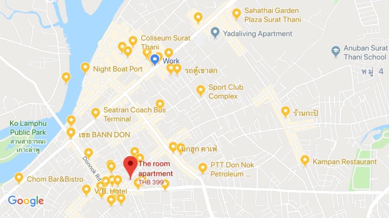The Room Apartment 素叻他尼 外观 照片